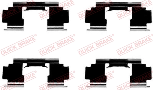 Accessory Kit, disc brake pad